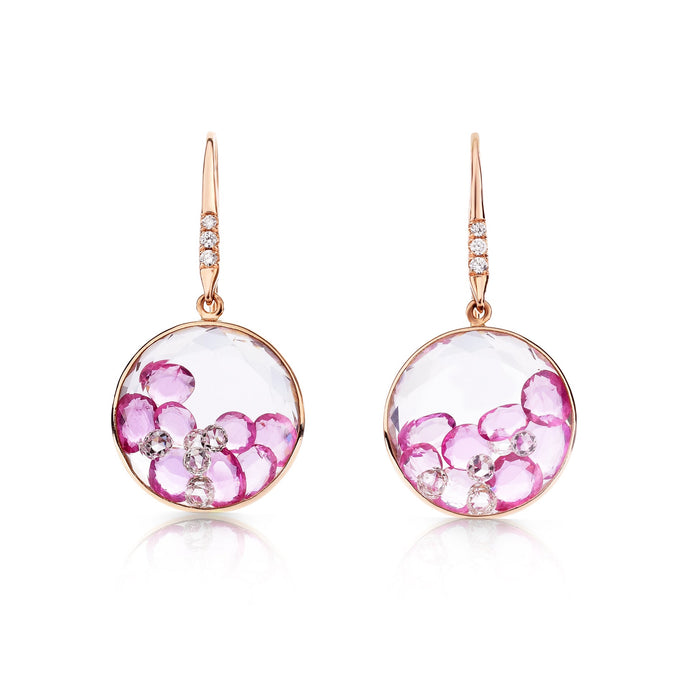 Core 15 Ruby Earrings Earrings - Moritz Glik rubies Core