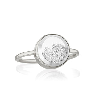Core Diamond Shaker Ring - Round Rings - Moritz Glik Core diamonds Alternative Bridal