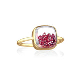 Core Shaker Ring Ruby Rings - Moritz Glik other gemstones