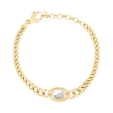Cravo Curb Chain Bracelet Bracelets - Moritz Glik diamonds Elos Circo