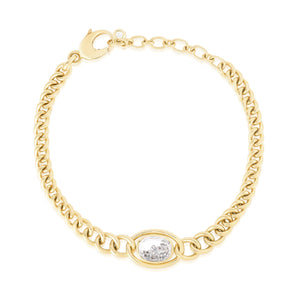 Cravo Curb Chain Bracelet Bracelets - Moritz Glik diamonds Elos Circo