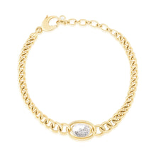 Load image into Gallery viewer, Cravo Curb Chain Bracelet Bracelets - Moritz Glik diamonds Elos Circo
