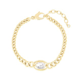 Cravo Curb Chain Bracelet Bracelets - Moritz Glik diamonds Elos Circo