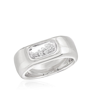 Dalila Cigar Band Rings - Moritz Glik diamonds Elos Cigar Band