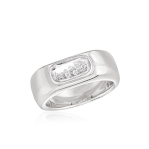 Dalila Cigar Band Rings - Moritz Glik diamonds Elos Cigar Band