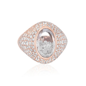 Dedinho Gala Signet Ring Rings - Moritz Glik diamonds Elos Core