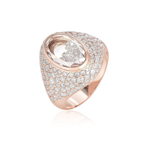 Dedinho Gala Signet Ring Rings - Moritz Glik diamonds Elos Core