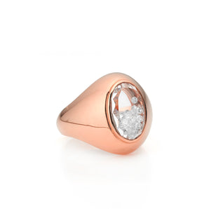 Dedinho Signet Ring Rings - Moritz Glik diamonds fall edit Core