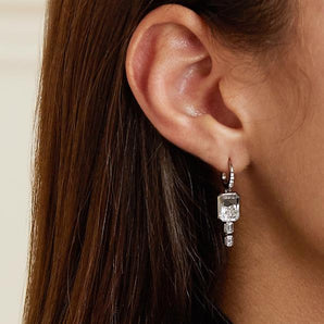 Diamond Drops Shaker Earrings Earrings - Moritz Glik Muda diamonds