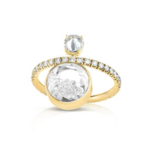 Load image into Gallery viewer, Diamond Eternity Shaker Ring Rings - Moritz Glik Core diamonds Alternative Bridal
