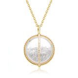 Globe 22 Shaker Pendant Necklaces - Moritz Glik diamonds fall edit Core