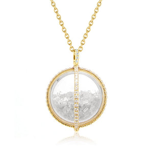 Globe 22 Shaker Pendant Necklaces - Moritz Glik diamonds fall edit Core