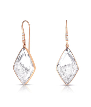 Diamond Kite Earrings Earrings - Moritz Glik diamonds Core