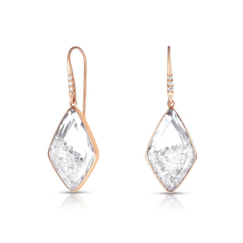 Diamond Kite Earrings Earrings - Moritz Glik diamonds Core