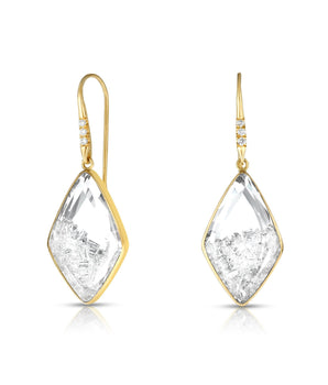 Diamond Kite Earrings Earrings - Moritz Glik diamonds Core