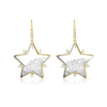 Load image into Gallery viewer, Diamond Stars Shaker Earrings Earrings - Moritz Glik diamonds Muda Celestial
