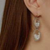 Double Drop Shaker Earrings Earrings - Moritz Glik diamonds Core