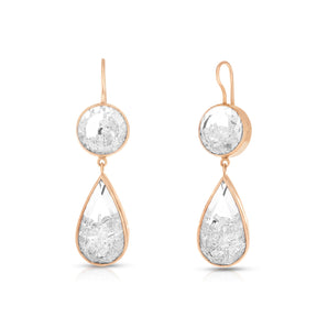 Double Drops Shaker Earrings Earrings - Moritz Glik diamonds fall edit Core