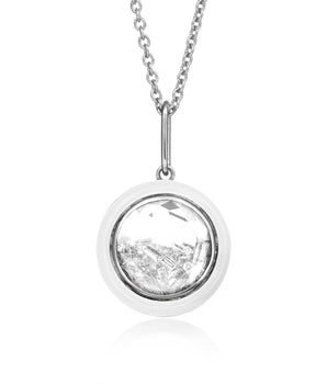 Classic Enamel Shaker Pendant Necklaces - Moritz Glik Enamel diamonds