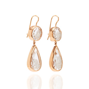 Double Drops Shaker Earrings Earrings - Moritz Glik diamonds Core