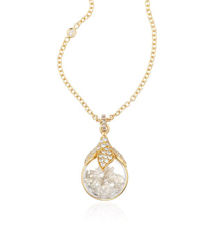 Eggplant Shaker Necklace Necklaces - Moritz Glik diamonds Sale Archived