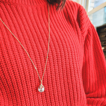 Eggplant Shaker Necklace Necklaces - Moritz Glik diamonds Sale Archived