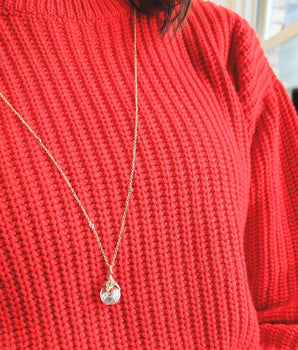 Eggplant Shaker Necklace Necklaces - Moritz Glik diamonds Sale Archived