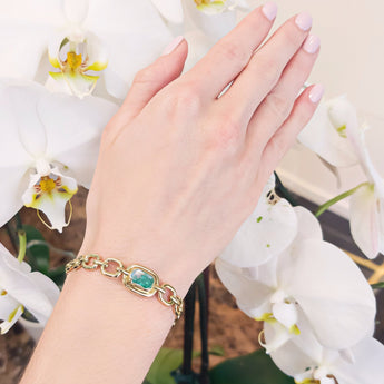 Elo Bracelet Emerald Bracelets - Moritz Glik emeralds Elos