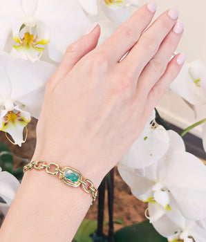 Elo Bracelet Emerald Bracelets - Moritz Glik emeralds Elos