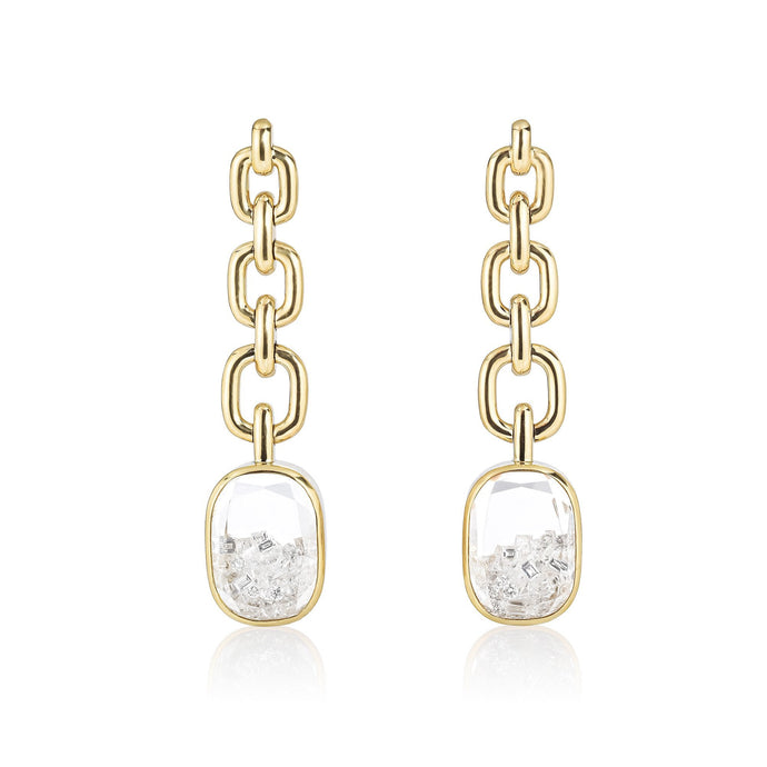 Elo Drop Earrings Earrings - Moritz Glik Elos fall edit diamonds