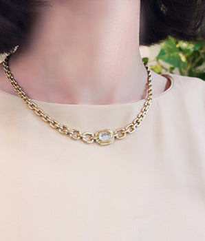 Elo Necklace Necklaces - Moritz Glik Elos fall edit diamonds