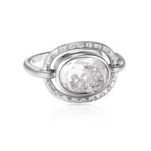 Elo Petite Shaker Ring Pave Ring - Moritz Glik Elos Mother's Day diamonds