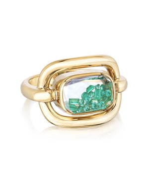 Elo Ring Emerald Rings - Moritz Glik emeralds Elos