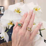 Elo Ring Emerald Rings - Moritz Glik emeralds Elos