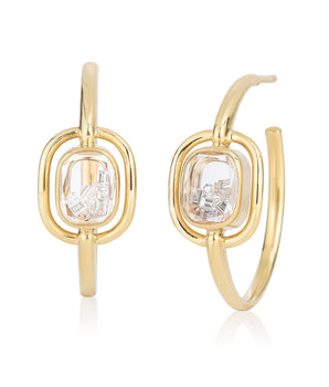 Elo 25 Shaker Hoops Earrings - Moritz Glik Elos fall edit diamonds