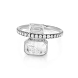 Emerald Cut Diamond Ring Rings - Moritz Glik Ready to Ship diamonds
