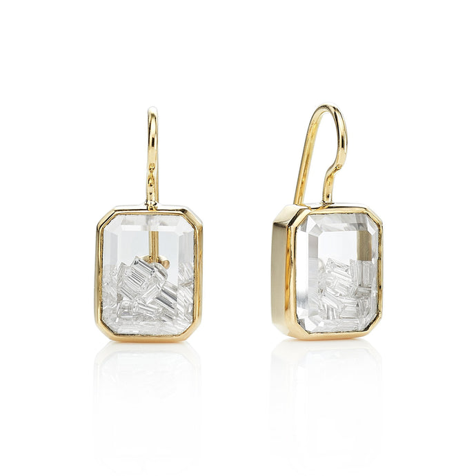 Esmeralda Diamond Earrings Earrings - Moritz Glik diamonds fall edit Apura