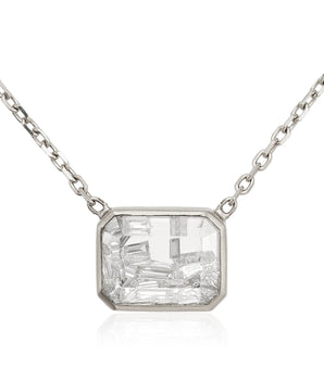 Esmeralda Diamond Necklace Necklaces - Moritz Glik diamonds fall edit Apura