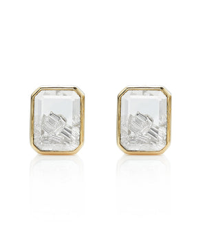 Esmeralda Diamond Studs Earrings - Moritz Glik diamonds fall edit Apura