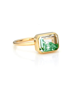 Esmeralda Emerald Shaker ring Ring - Moritz Glik emeralds Apura