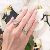 Esmeralda Paraiba Shaker Ring Ring - Moritz Glik Paraiba Paraibas Apura