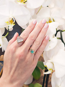 Esmeralda Paraiba Shaker Ring Ring - Moritz Glik Paraiba Paraibas Apura
