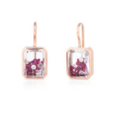Esmeralda Ruby Earrings Earrings - Moritz Glik diamonds rubies Apura