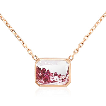 Esmeralda Ruby Shaker Necklace Necklace - Moritz Glik rubies Core