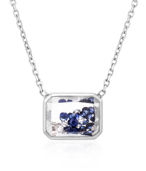 Esmeralda Sapphire Necklace Necklaces - Moritz Glik sapphires Apura