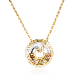 Giro 22 Yellow Pendant Necklace - Moritz Glik Roda Yellow Rose Cut diamonds
