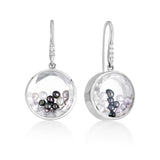 Gray Pearl Earrings Earrings - Moritz Glik Pearls