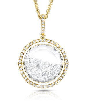 Halo 20 Shaker Necklace Necklaces - Moritz Glik diamonds Get Gifted Core
