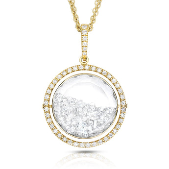 Halo 20 Shaker Necklace Necklaces - Moritz Glik diamonds Get Gifted Core