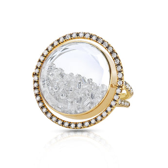 Halo Cocktail Ring Rings - Moritz Glik diamonds fall edit Core